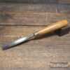 Vintage I&H Sorby 9/16” Wide Woodcarving Gouge Chisel - Ready For Use