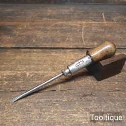 Vintage Small 7” Long Moore & Wright Ratchet Screwdriver - Good Condition
