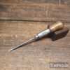 Vintage Small 7” Long Moore & Wright Ratchet Screwdriver - Good Condition