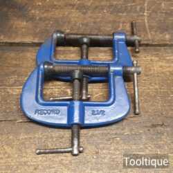 Vintage Record 3-Way Clamps - Good Condition Ready For Use