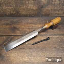 Wonderful Scarce Vintage Marples Hibernia 2” Wide Bevel Edge Paring Chisel - Refurbished