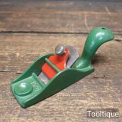 Vintage Kunz No: 100 Squirrel Tailed Block Plane -Fully Refurbished Ready To Use
