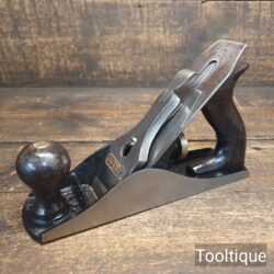 - Vintage Stanley USA No: 4 smoothing plane with rosewood handles fully refurbished