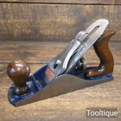 Vintage Record No: 4 Smoothing Plane - Fully Refurbished Ready To Use