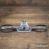 Vintage Edward Preston Ornate Flat Soled Spokeshave - Sharpened Ready To Use
