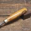  Vintage Frost Norwich 7/8” Incannel Woodcarving Gouge Chisel - Sharpened