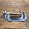 Vintage Pair of Record Tools 8” G-Clamps - Fully Refurbished Ready For Use