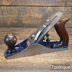 Vintage Record No: 4 Smoothing Plane - Fully Refurbished Ready To Use