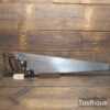 Vintage Henry Disston USA 26” Cross Cut Saw 9 TPI - Sharpened Ready To Use