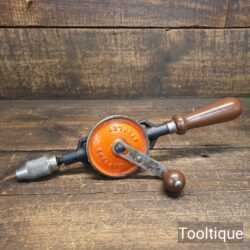 Vintage Stanley No: 803 Double Pinion Egg Beater Hand Drill - Fully Refurbished