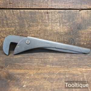Vintage 13” Patented Footprint Pipe Grip Wrench in Used Condition Vintage 13” Patented Footprint Pipe Grip Wrench in Used Condition