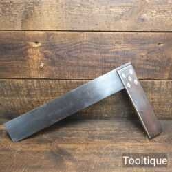 Vintage Hawksworth of Sheffield 15” Rosewood & Brass Carpenters Try Square