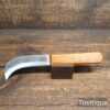 Vintage Curved Leatherworkers Craft Knife Sharpened & Honed