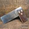Vintage 4.5” Rosewood & Brass Carpenters Try Square - Good Condition