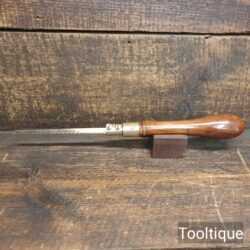 Crisp Antique Rosewood Brass Pad Saw Unused Saw Blade - Ready For Use