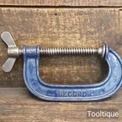 Vintage 4” Record G Clamp - Fully Refurbished Ready For Use