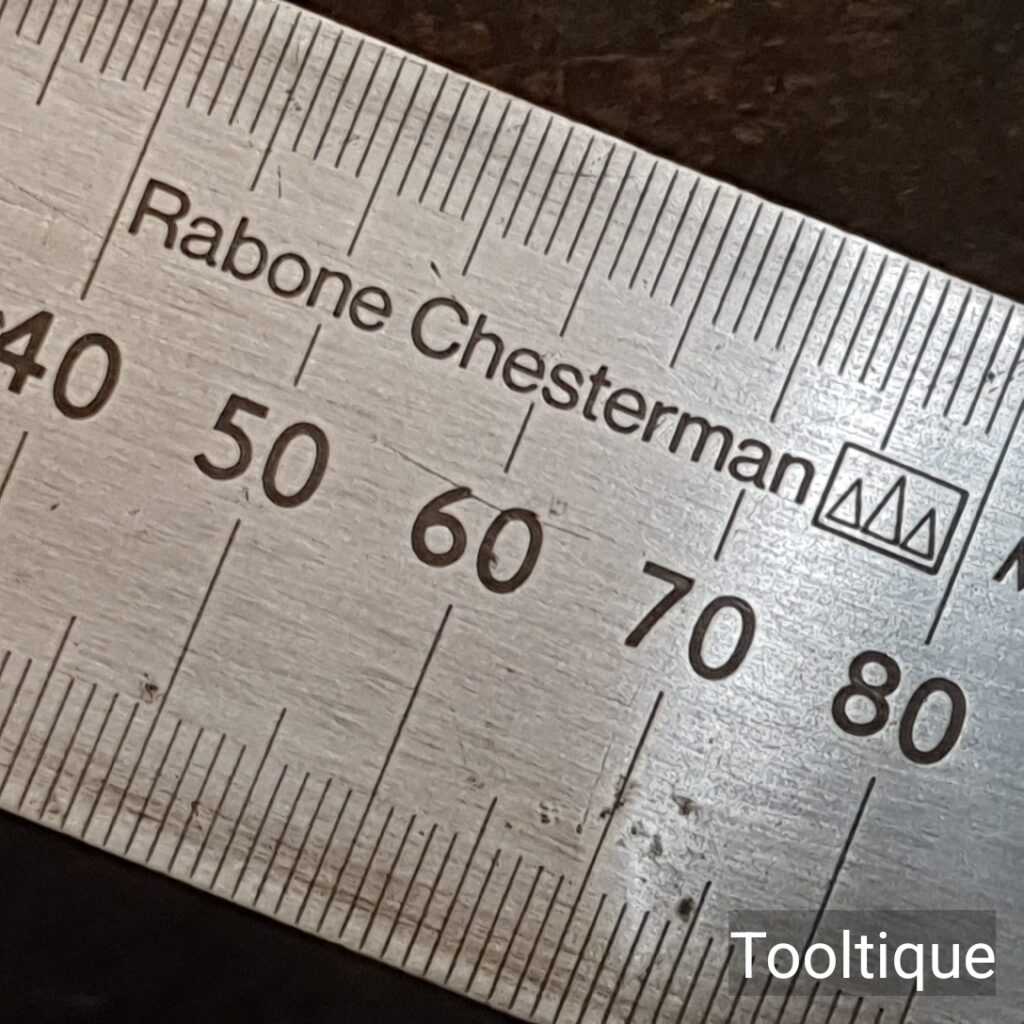 Vintage 150mm Rabone Chesterman No: 1906 Calibrated Steel Square – Good ...