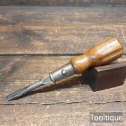Vintage Ministry Flat Head Screwdriver Broad Arrow Dated 1954 - Good Condition