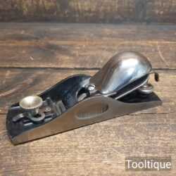 Antique Stanley USA No: 19 Knuckle Cap Adjustable Throat Block Plane - Refurbished