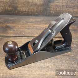 Modern Stanley No: 4 Smoothing Plane - Fully Refurbished Ready To Use