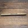 Antique Engineers Cast Steel & Brass Topped Spirit Level - Good Condition