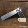 Vintage 6” Rabone Chesterman No: 1905 Calibrated Steel Set Square - Refurbished