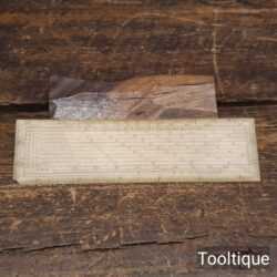 Vintage Ivorine W.H Harling Protractor - Used Condition