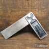 Vintage 6” Rabone Calibrated Steel Set Square - Refurbished Ready To Use