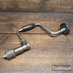 Vintage J.A Chapman Stanley Works Ratchet Brace - Refurbished Ready To Use