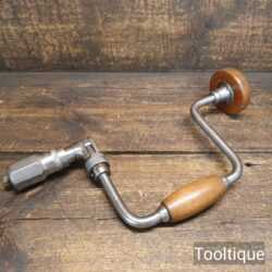 Vintage German Carpenters Ratchet Brace - Refurbished Ready To Use