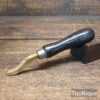 Vintage Leatherworkers Brass Seam Turning Tool - Good Condition