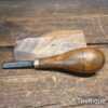 Vintage Etching Tool with Wooden Handle - Good Condition