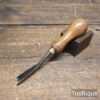 Vintage Cobblers Welt Cutting Knife Beechwood Handle - Good Condition