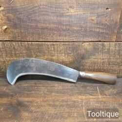 Vintage Cornelius Whitehouse 11” Bill Hook - Sharpened & Honed Ready To Use