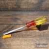 Vintage Marples Shatterproof Shamrock M373 3/8” 10mm Bevel Edge Chisel