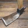 Vintage Wm Marples No: 2 Carpenters Adze - Fully Refurbished Ready To Use