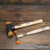 T27885 – 2 No: modern Thor hammers one with a tightening head in very lightly used condition.