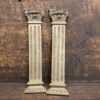 Vintage Decorative Pair Of Roman Columns