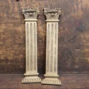 Vintage Decorative Pair Of Roman Columns Vintage Decorative Pair Of Roman Columns