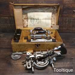 Superb Original Vintage Stanley Sweetheart No: 55E Combination Plough Plane