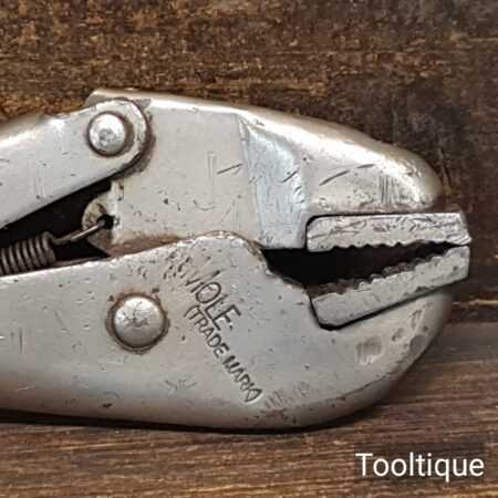 Vintage Mole (Trademark) Self-Grip Wrench – Good Condition | Tooltique