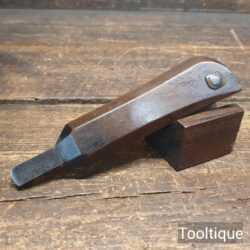 Vintage Buck Leatherworking Seating Double Iron - Good Condition