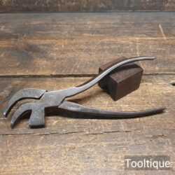 Vintage G. Rasche No: 2C Cobblers Lasting Pliers - Good Condition