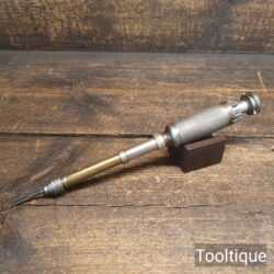 Vintage North Bros USA Yankee No: 41 Push Drill with 7 No: Bits