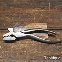 Scarce Pair Saddler’s Leatherworking Pincer Bulldog Pliers - Good Condition