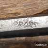 Vintage Pratt Leatherworking Curved Pinking Iron Punch - Good Condition