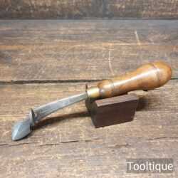 Vintage Thomas Dixon Leatherworking Screw Adjustable Creasing Tool - Good Condition