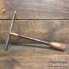 Ornate Antique G.H Buck Hand Pick Hammer Tool - Exotic Hardwoods