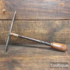 Ornate Antique G.H Buck Hand Pick Hammer Tool - Exotic Hardwoods