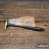 Vintage Miniature Jewellers Hammer Brass Bulbous Ebony Handle - Good Condition